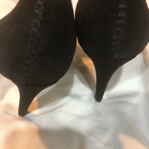 Black suede Bar 111 pumps size 9 - Picture 6 of 8